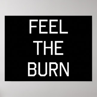 Poster Sinta A Queima