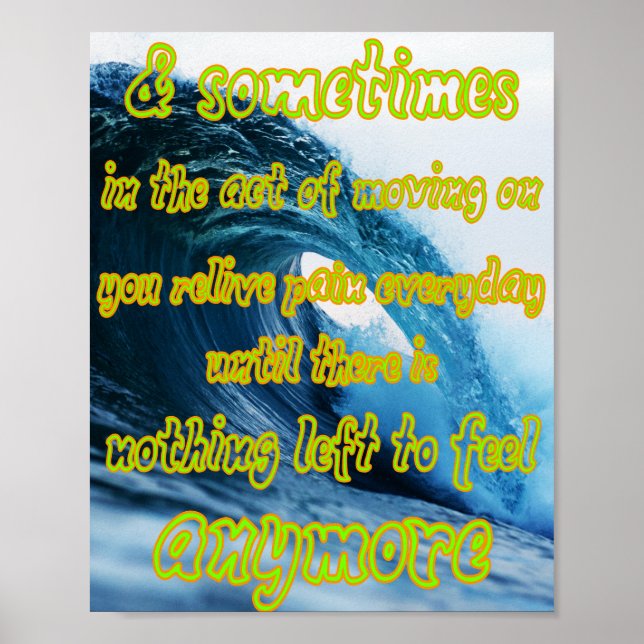 Poster Sinta, mas não deixe que o consuma (Frente)