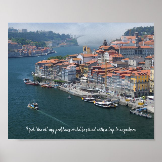 Poster Sinto que todos os meus problemas podem ser resolv (Frente)