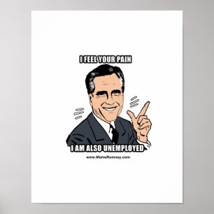 PÓSTER SINTO SUA DOR, TAMBÉM ESTOU DESEMPREGADA.