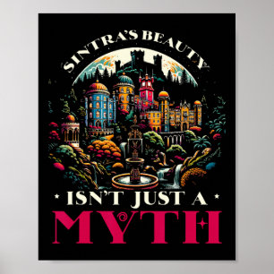 Poster Sintra Portugal Viagem Férias País Português