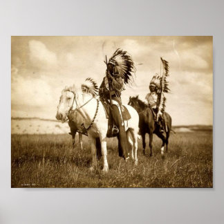 Poster Sioux Chiefs