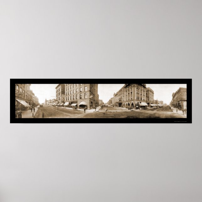 Poster Sioux Fala As Ruas SD Foto 1907 (Frente)