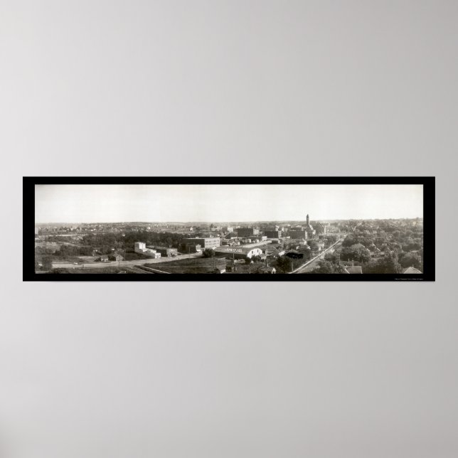 Poster Sioux Falls, SD Foto 1907 (Frente)