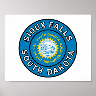Poster Sioux Falls South Dakota