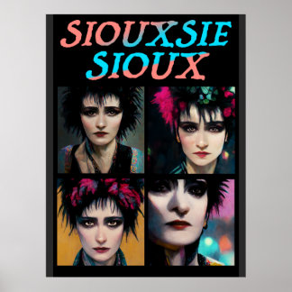 Poster Siouxsie e os Banshees