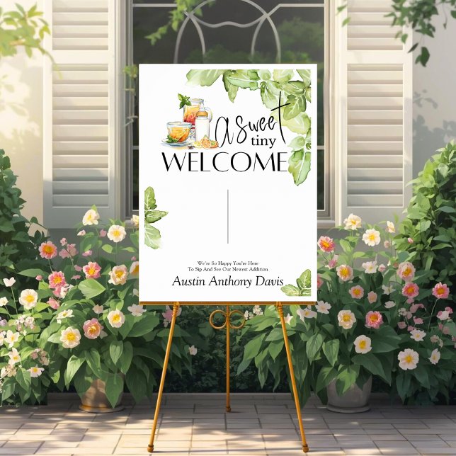 Poster Sip and See Welcome Sign (Criador carregado)