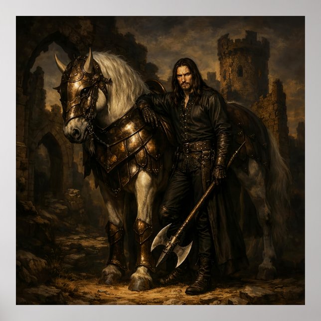 Poster Sir Black (Frente)