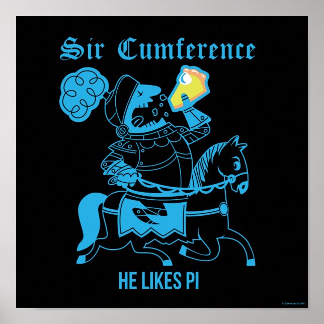 Poster Sir Cumference... (Frente)