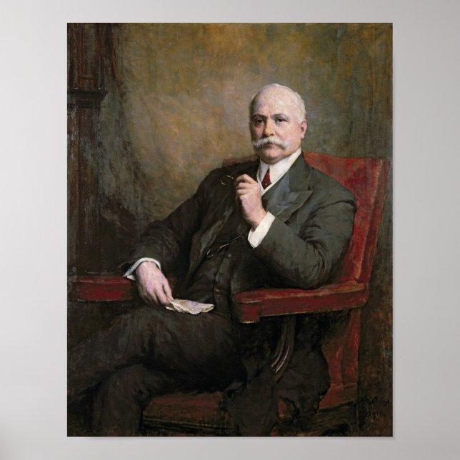 Póster Sir Edward Hopkinson Holden Primeiro Baronet (Frente)