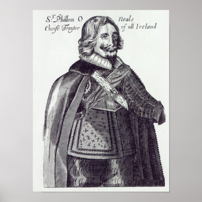 Póster Sir Felim O'Neill de Kinard (Frente)