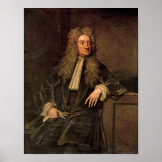 Poster Sir Isaac Newton (Frente)