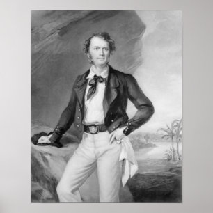 Póster Sir James Brooke  Rajah of Sarawak, 1847