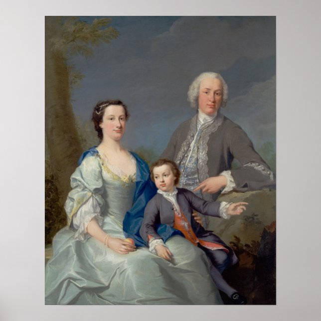 Poster Sir Robert e Lady Smyth (Frente)