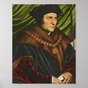 Poster Sir Thomas More De Hans Holbein, O Mais Novo