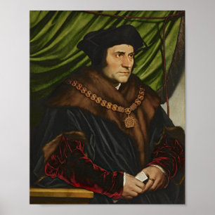 Póster Sir Thomas More Pintando