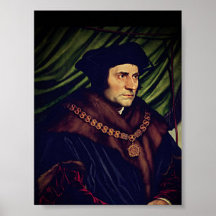 Poster Sir Thomas More - por Hans Holbein, o Younger
