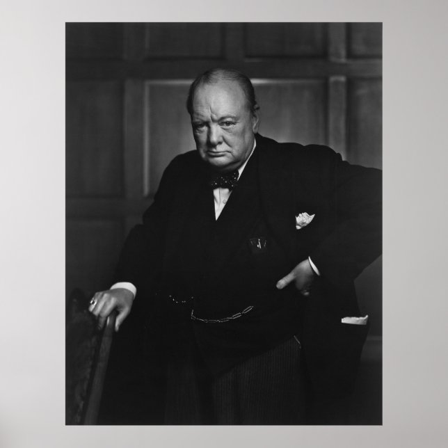 Poster Sir Winston Churchill (Frente)