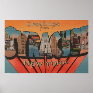 Poster Siracusa, New York - grandes cenas 2 da letra