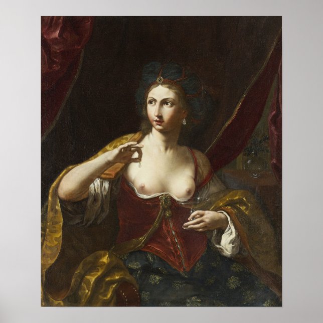 Poster Sirani - Cleópatra (Frente)