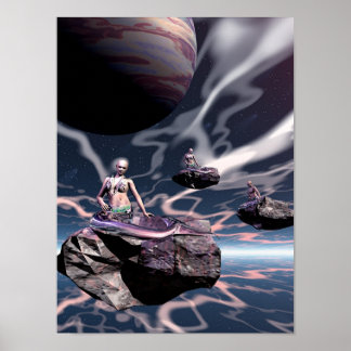 Póster sirenes espaciais