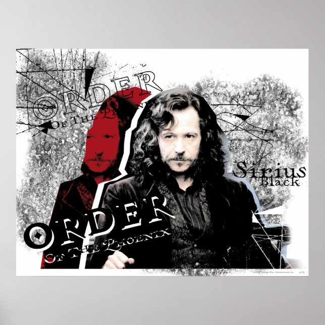 Póster Sirius Black (Frente)