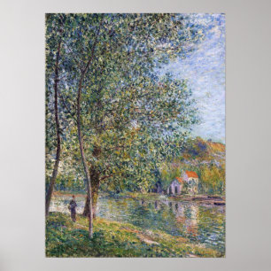 Poster Sisley - Bom Dia No Loign 1879