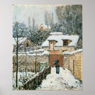 Poster Sisley - Neve Em Louveciennes