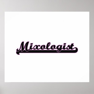 Poster Sistema de trabalho clássico do Mixologist