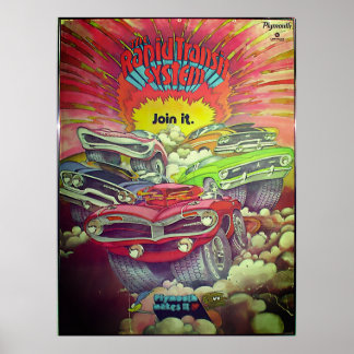 Poster Sistema de trânsito rápido