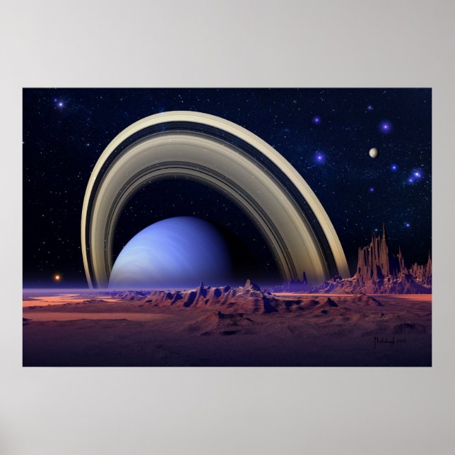 Póster Sistema distante (Frente)