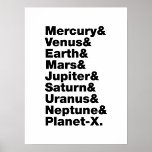 Poster Sistema Solar