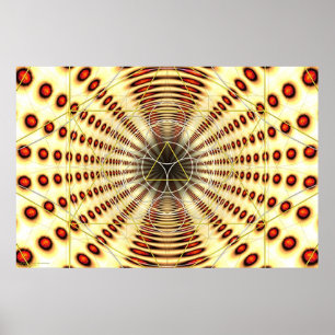 Poster Sistema solar a Marte por Martineau