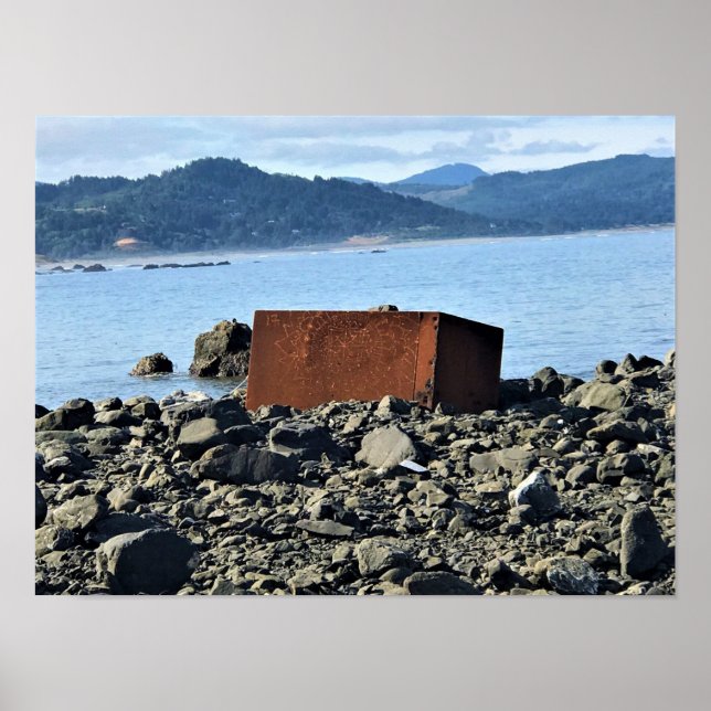 Poster Sisters Rock State Park, Costa do Oregon (Frente)