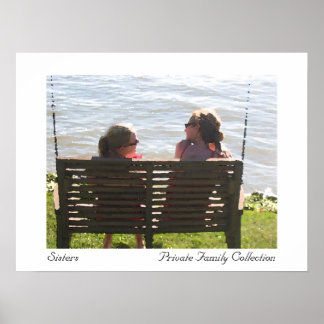 Póster Sisters Watercolor