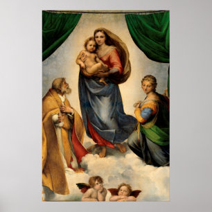 Poster Sistine Madonna