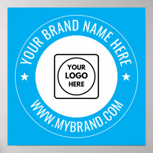Poster Site de Marca de Negócios Personalizado Marketing 