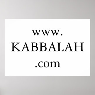Póster site kabbalah