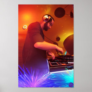 POSTER SIZZLIN' DJ