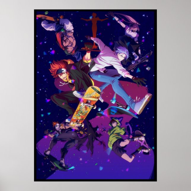 Poster SK8 Os Caracteres Infinity (Frente)