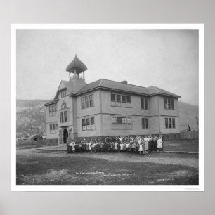 Poster Skagway, Alaska Public School 1906