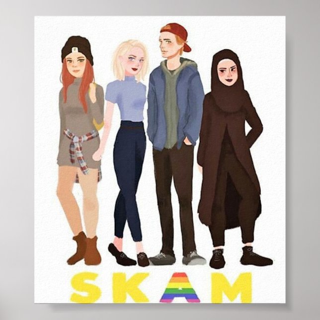 POSTER SKAM (Frente)