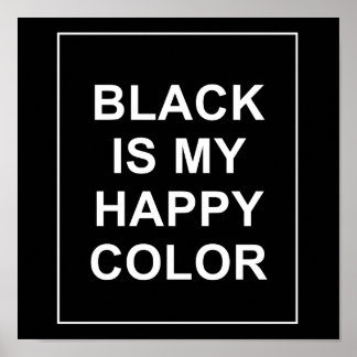POSTER SKAM - BLACK IS MY HAPPY COLOR