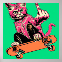 Skate Cat 01 - Sacudir!