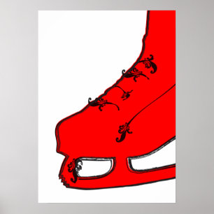 Poster skate de gelo