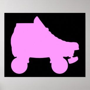 Póster skate de rolo