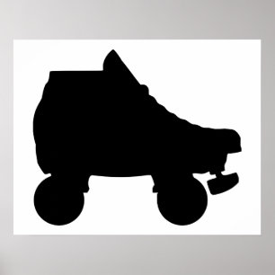 Poster skate de rolo