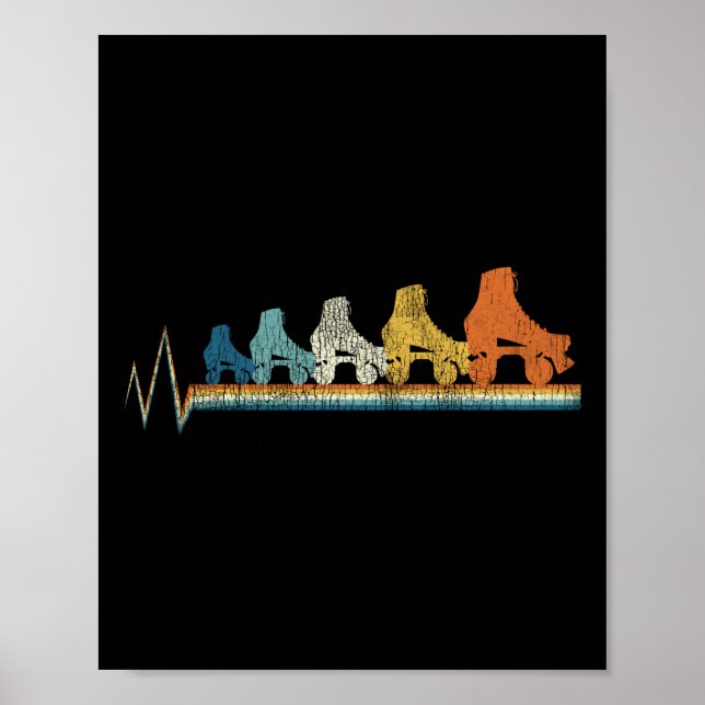 Poster Skate do cilindro que vai até o cilindro 1970S (Frente)