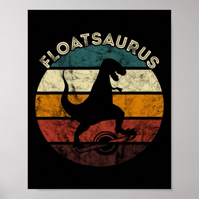 Poster Skate Elétrico Skateboard Onewheel Float T (Frente)