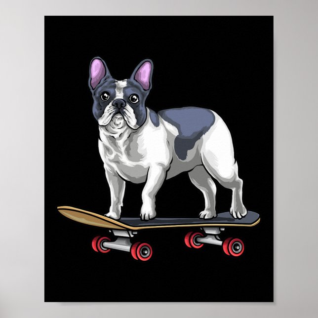 Poster Skateboard Bulldog (Frente)